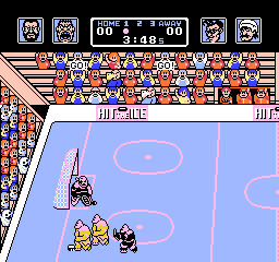 Hit the Ice - VHL the Video Hockey League (USA) (Proto) In game screenshot